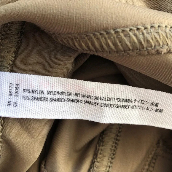 Free People Movement Olive Green Wave Rider Leggings Size XS - Picture 8 of 11